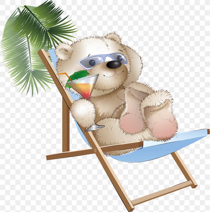 Bear Sea, PNG, 8671x8742px, Bear, Beach, Carnivoran, Cartoon, Chair Download Free