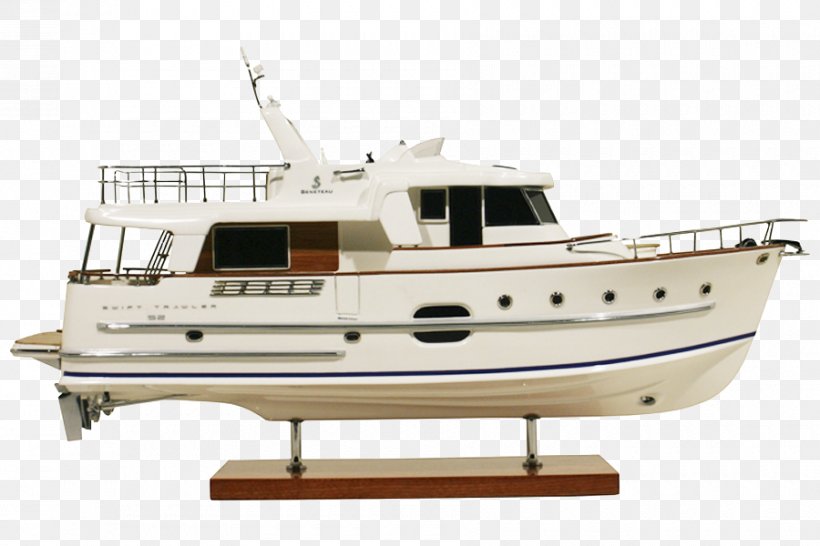 Luxury Yacht Fishing Trawler Beneteau Scale Models, PNG, 900x600px, 1 Gauge, Luxury Yacht, Beneteau, Boat, Fishing Download Free