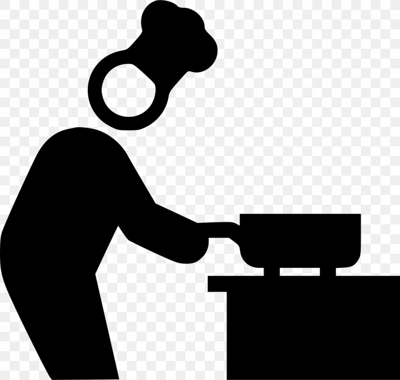 Cooking Kitchen Chef Clip Art, PNG, 980x932px, Cooking, Black, Black And White, Brand, Chef Download Free