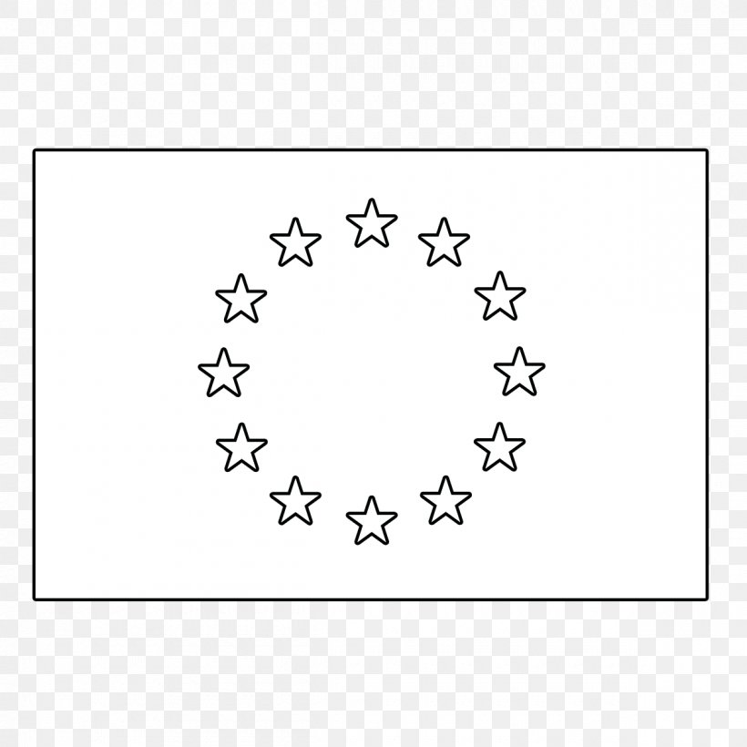 European Union Flag Of The United Kingdom Flag Of Europe Flag Of England, PNG, 1200x1200px, Europe, Area, Black And White, Coloring Book, European Union Download Free