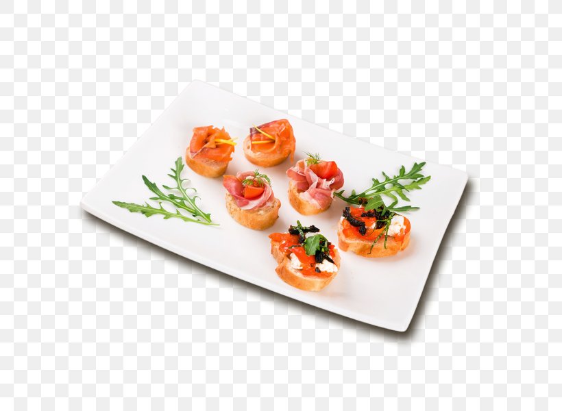 Hors D'oeuvre Smoked Salmon Lox Carpaccio Crudo, PNG, 600x600px, Smoked Salmon, Appetizer, Carpaccio, Crudo, Cuisine Download Free