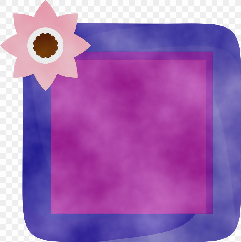 Lavender, PNG, 2992x3000px, Flower Photo Frame, Blue, Cobalt Blue, Flower Frame, Lavender Download Free