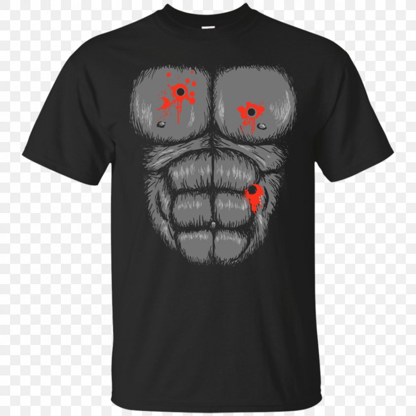 T-shirt Gorilla Hoodie Harambe, PNG, 1155x1155px, Tshirt, Active Shirt, Amazoncom, Black, Brand Download Free