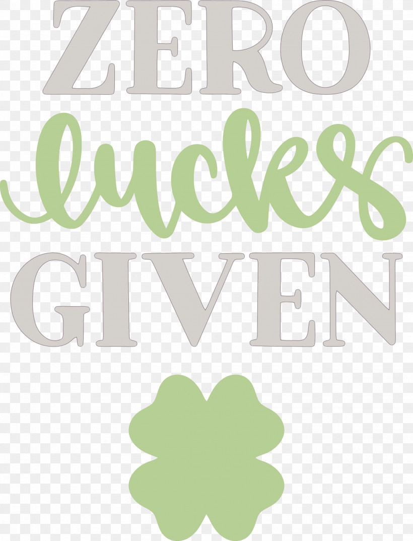 Zero Lucks Given Lucky Saint Patrick, PNG, 2290x3000px,  Download Free