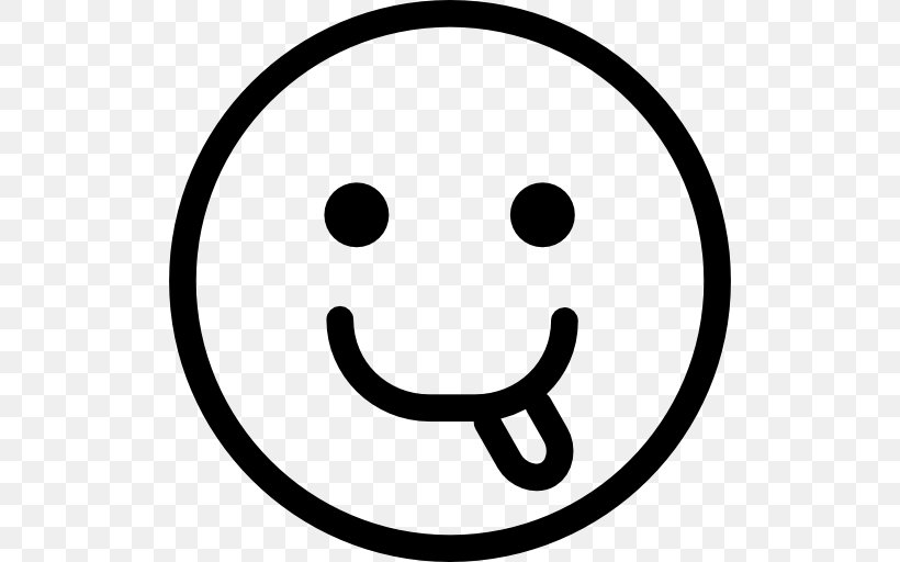 Smiley Emoticon Happiness Clip Art, PNG, 512x512px, Smiley, Area, Black And White, Emoticon, Emotion Download Free