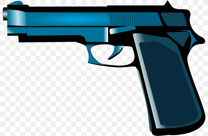 Firearm Weapon Handgun Pistol Clip Art, PNG, 800x536px, Watercolor, Cartoon, Flower, Frame, Heart Download Free