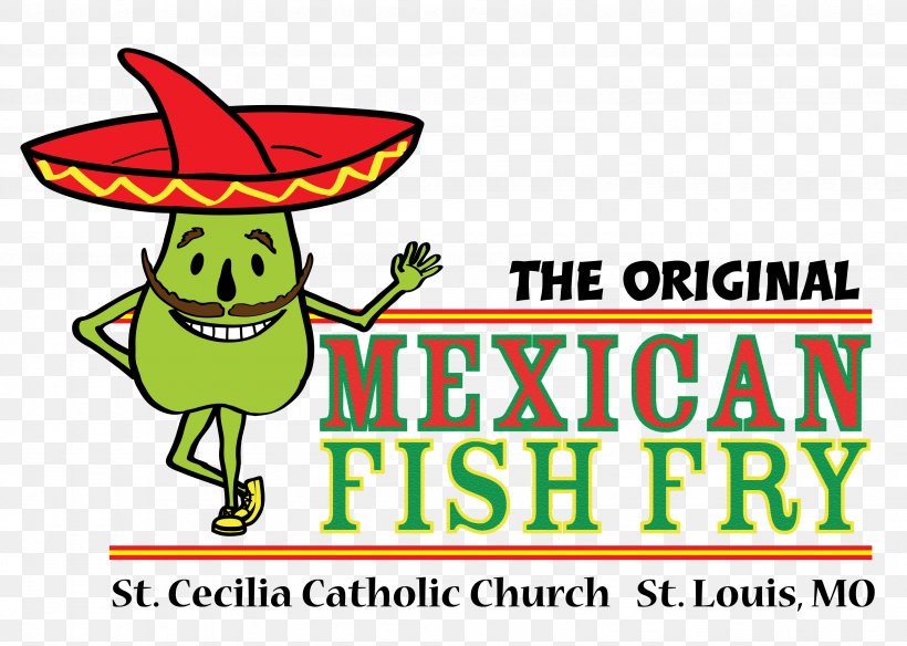 St Cecilia Catholic Church Mexican Cuisine Fish And Chips Fried Fish Fish Fry, PNG, 3175x2262px, St Cecilia Catholic Church, Area, Artwork, Brand, Catholic Church Download Free
