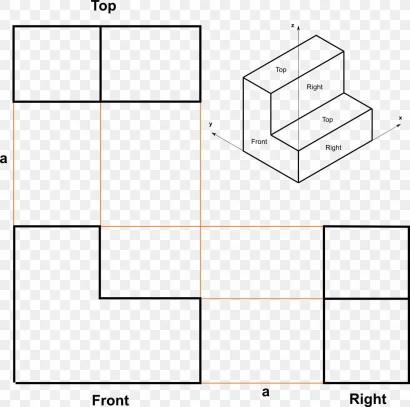 Drawing Line Angle Orthographic Projection Multiview Projection, PNG, 1249x1241px, Drawing, Area, Axonometric Projection, Diagram, Engineering Drawing Download Free