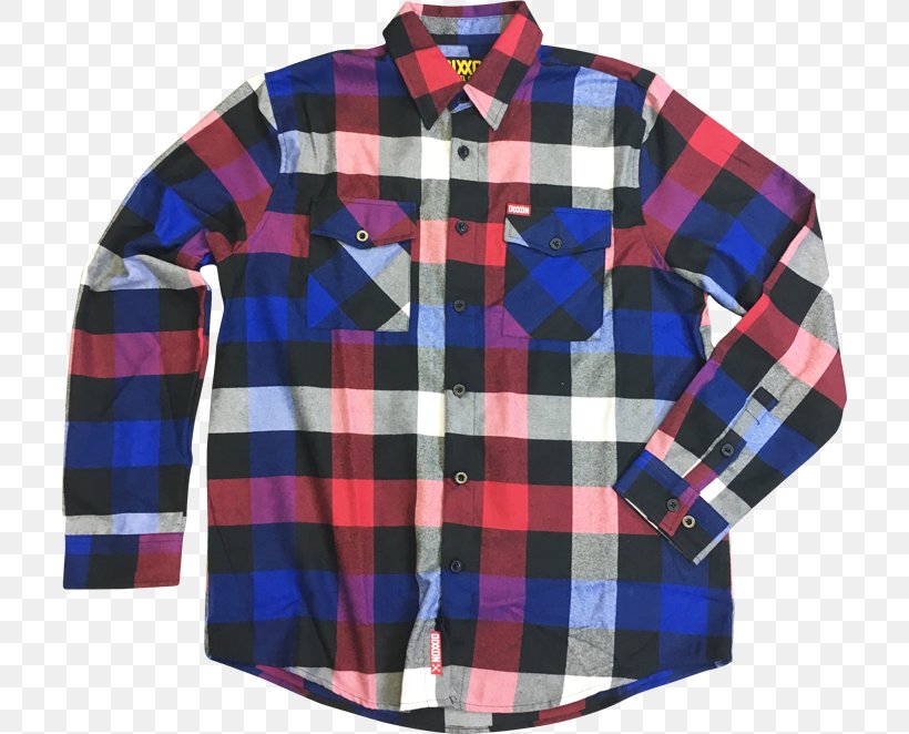 Flannel Tartan Nightshirt T-shirt, PNG, 708x662px, Flannel, Button, Clothing, Collar, Cotton Download Free