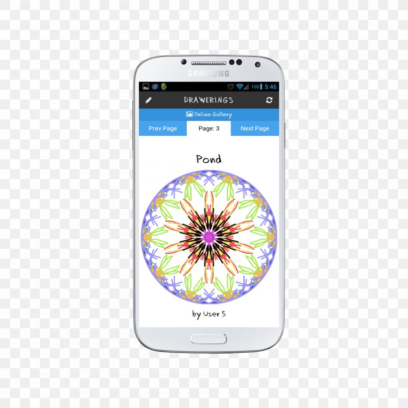 Kaleidoscope Mandala Drawings! Kaleidoscope Doodle Pad Pixasso Android, PNG, 2000x2000px, Kaleidoscope Mandala Drawings, Android, Coloring Book, Communication Device, Drawing Download Free