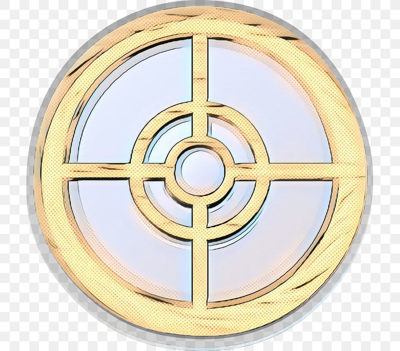 Symbol Brass Metal Circle, PNG, 711x720px, Pop Art, Brass, Metal, Retro, Symbol Download Free