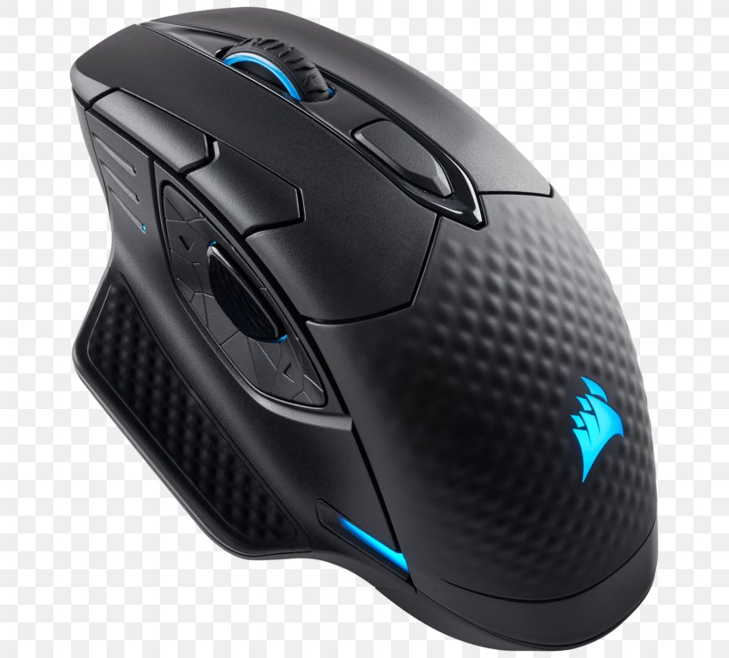 Computer Mouse Wireless Gaming Mouse Optical Corsair Dark Core SE RGB Wireless CORSAIR Dark Core SE, PNG, 678x740px, Computer Mouse, Backlight, Computer Component, Dots Per Inch, Electric Blue Download Free