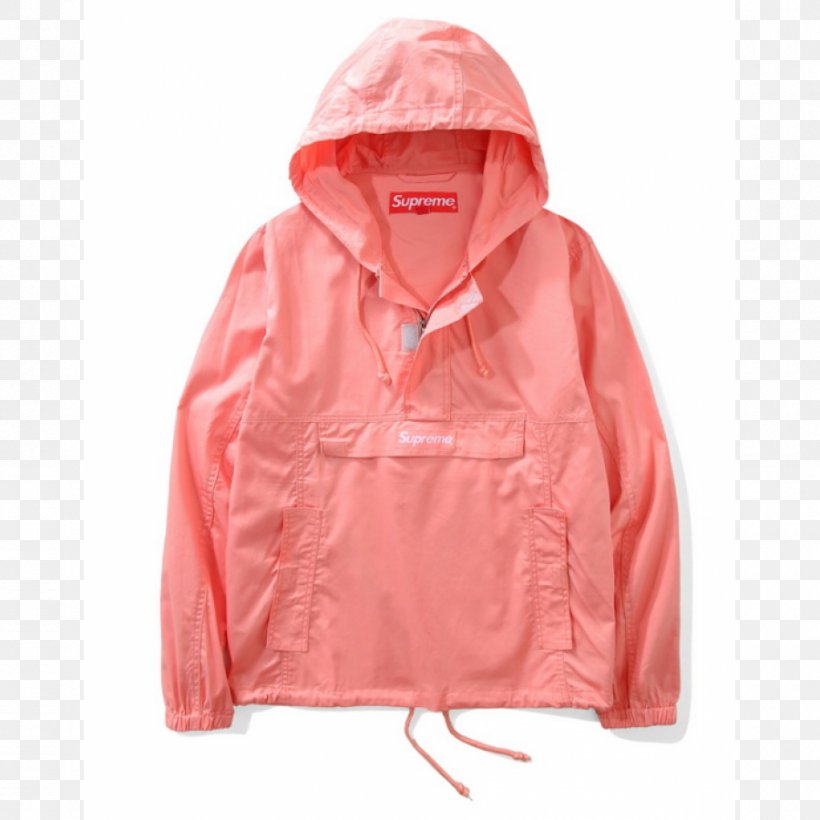 supreme windbreaker pink