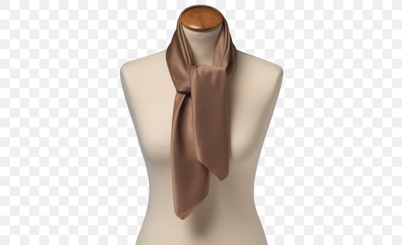 Scarf Silk Necktie Foulard Handkerchief, PNG, 500x500px, Scarf, Beige, Clothing Accessories, Collar, Einstecktuch Download Free