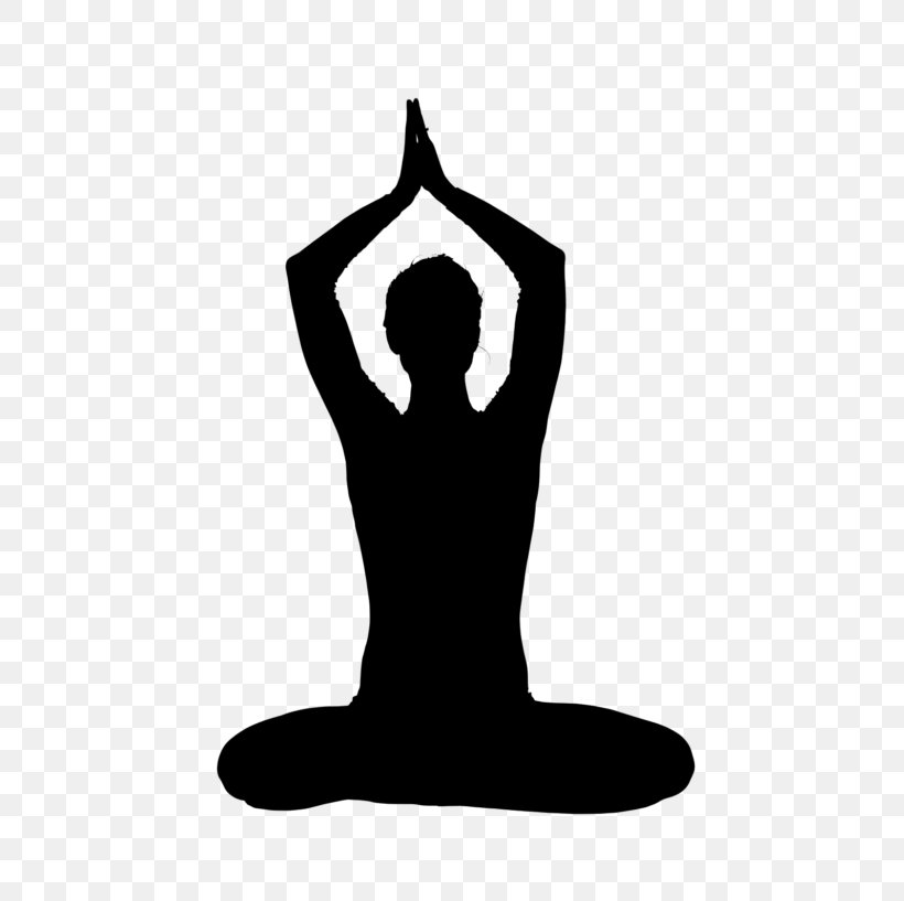 Yoga Silhouette Clip Art, PNG, 620x817px, Yoga, Arm, Black And White, Hand, Lotus Position Download Free