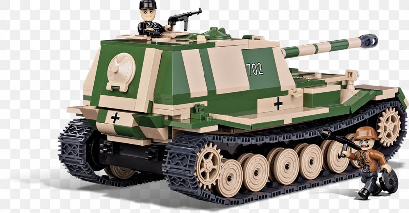 Elefant Tank Destroyer Cobi Toy Construction Set, PNG, 1000x523px, Elefant, Armored Car, Cobi, Combat Vehicle, Construction Set Download Free