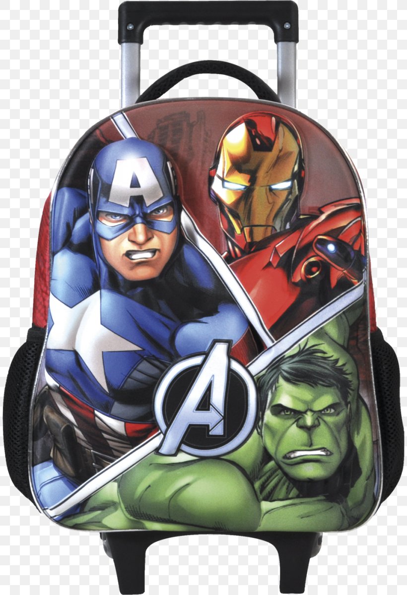 Marvel Avengers Assemble Hulk Superhero Captain America Iron Man, PNG, 810x1200px, Marvel Avengers Assemble, Avengers, Avengers Film Series, Backpack, Bag Download Free