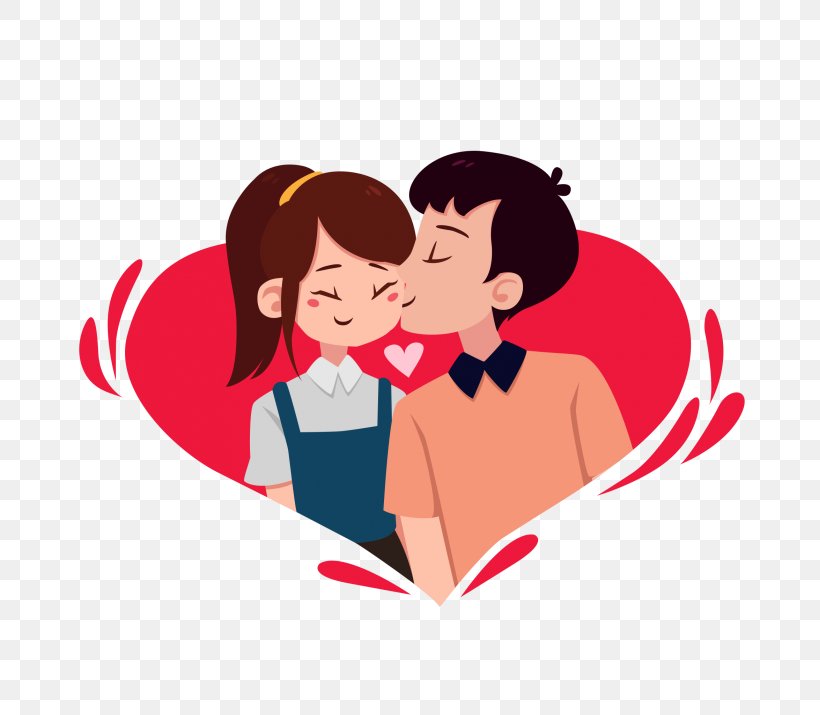 Portable Network Graphics Valentine's Day Image Vector Graphics Love, PNG, 715x715px, Valentines Day, Art, Cartoon, Cheek, Drawing Download Free