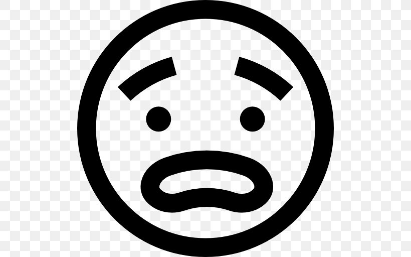 Smiley Emoticon Clip Art, PNG, 512x512px, Smiley, Black And White, Disappointment, Emoticon, Face Download Free
