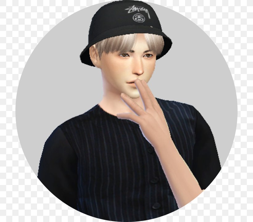 The Sims 4 Sun Hat The Sims 3 Hairstyle, PNG, 720x720px, Sims 4, Black Hair, Boy, Cap, Female Download Free