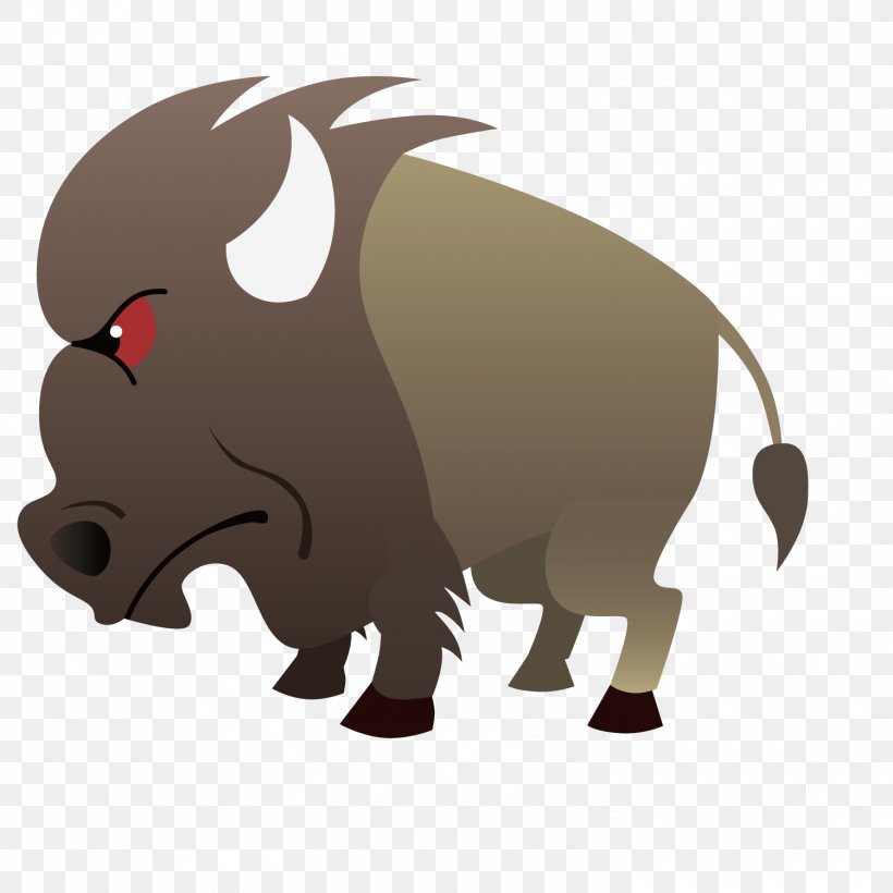 Wild Boar Wildlife Forest Clip Art, PNG, 1500x1501px, Wild Boar, Animal, Bull, Cartoon, Cattle Like Mammal Download Free