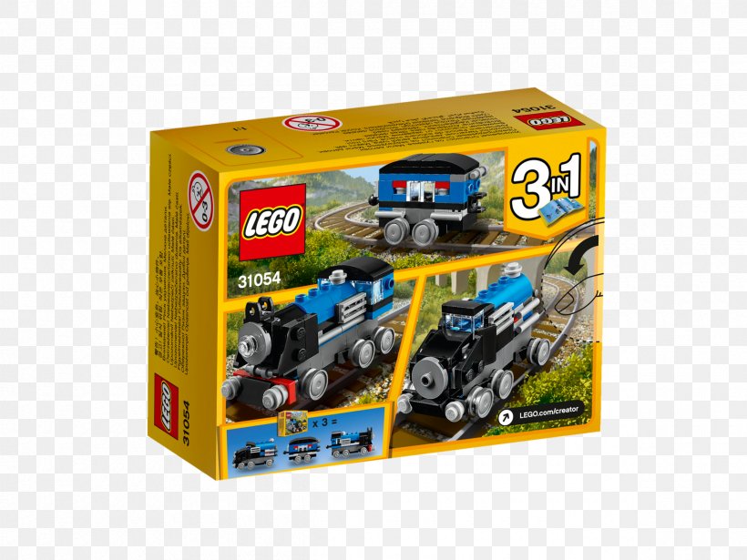 Amazon.com Lego Creator LEGO 31054 Creator Blue Express Toy, PNG, 2400x1800px, Amazoncom, Hamleys, Lego, Lego Creator, Lego Minifigure Download Free