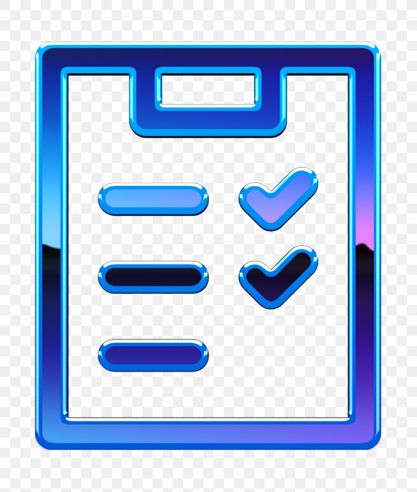 Checklist Icon Notes And Tasks Icon, PNG, 1046x1234px, Checklist Icon, Electric Blue, Line, Notes And Tasks Icon, Rectangle Download Free