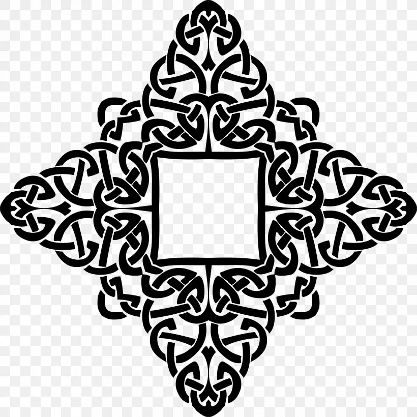 Celtic Knot Visual Design Elements And Principles Art Celts, PNG, 2336x2336px, Celtic Knot, Art, Blackandwhite, Celtic Art, Celtic Cross Download Free