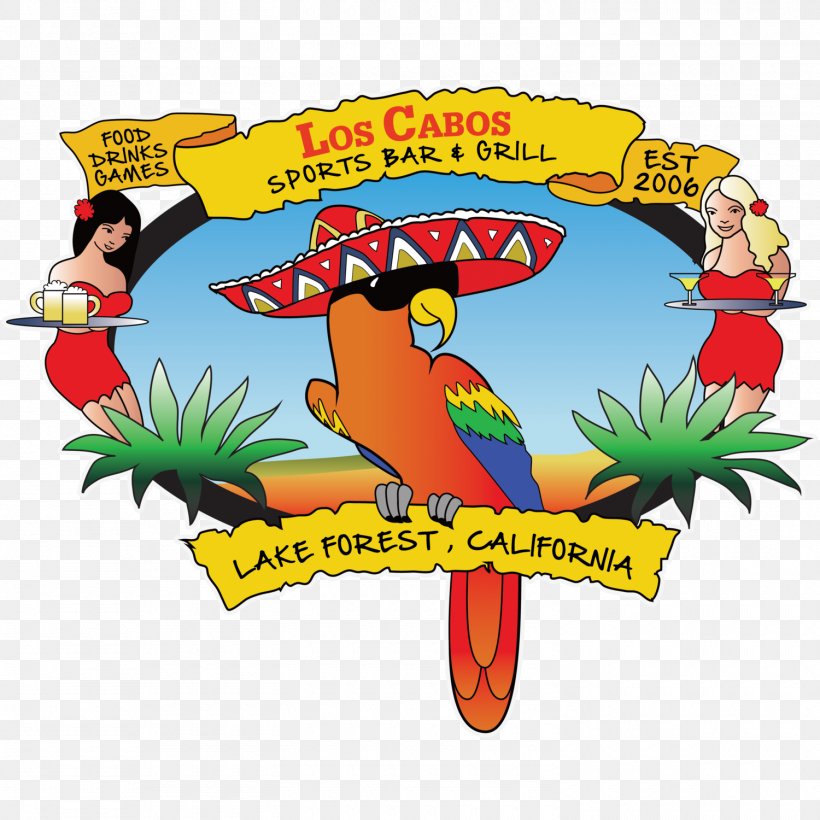 Los Cabos Sports Bar And Grill Mexican Cuisine Restaurant Menu Take-out, PNG, 1500x1500px, Mexican Cuisine, Bar, Beak, Bird, California Download Free