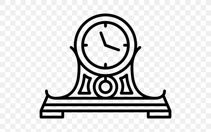 Pendulum Clock Furniture, PNG, 512x512px, Pendulum Clock, Antique, Antique Furniture, Area, Black And White Download Free