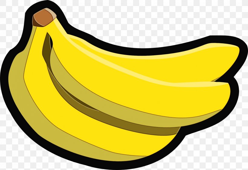 Pixel Art Logo, PNG, 1979x1364px, Watercolor, Banana, Banana Family, Cooking Plantain, Food Download Free