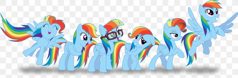 Rainbow Dash Pinkie Pie My Little Pony Color, PNG, 1555x514px, Rainbow Dash, Art, Color, Equestria, My Little Pony Download Free