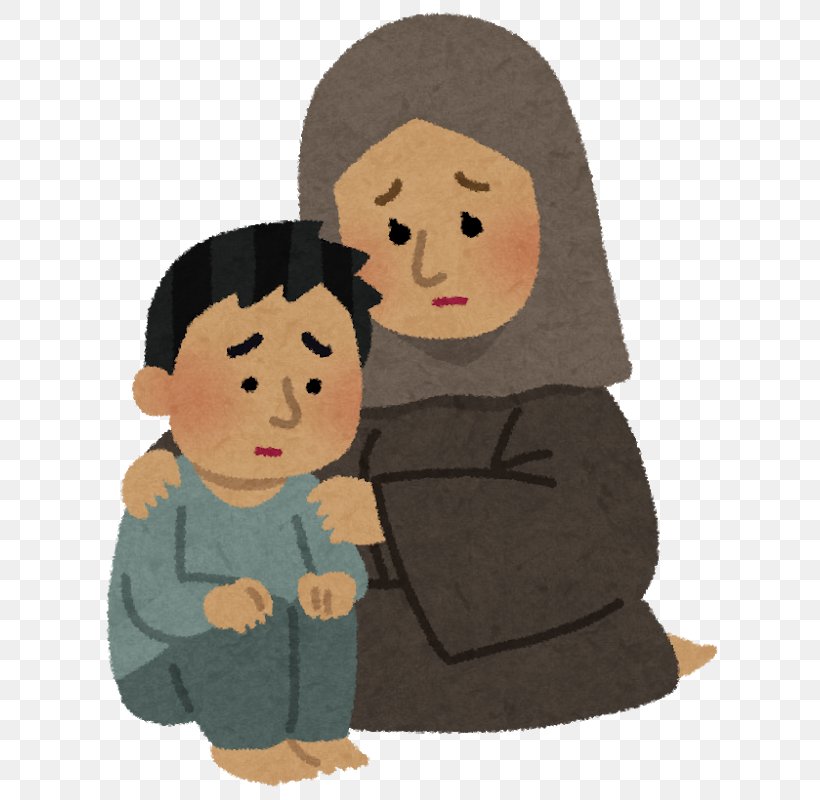 いらすとや World Refugee Day Illustrator, PNG, 697x800px, Refugee, Boy, Cartoon, Child, Dissident Download Free