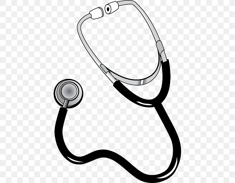 Clip Art Openclipart Image Nursing Stethoscope, PNG, 445x640px, Nursing, Black And White, Drawing, Heart, Medical Download Free