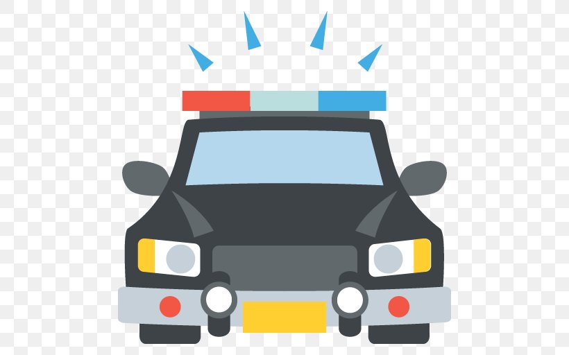Police Car Emoji Police Officer, PNG, 512x512px, Car, Automotive Design, Automotive Exterior, Brand, Chicago Police Department Download Free