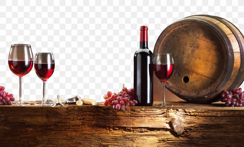 Red Wine Distilled Beverage Barrel, PNG, 2689x1628px, Red Wine, Alcoholic Beverage, Barrel, Barware, Bottle Download Free