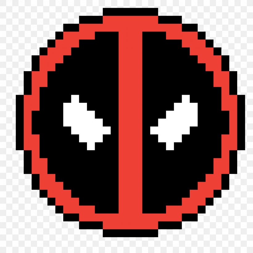 Deadpool Spider-Man Vector Graphics Pixel Art Graphic Design, PNG, 1184x1184px, Deadpool, Art, Comics, Logo, Pixel Art Download Free