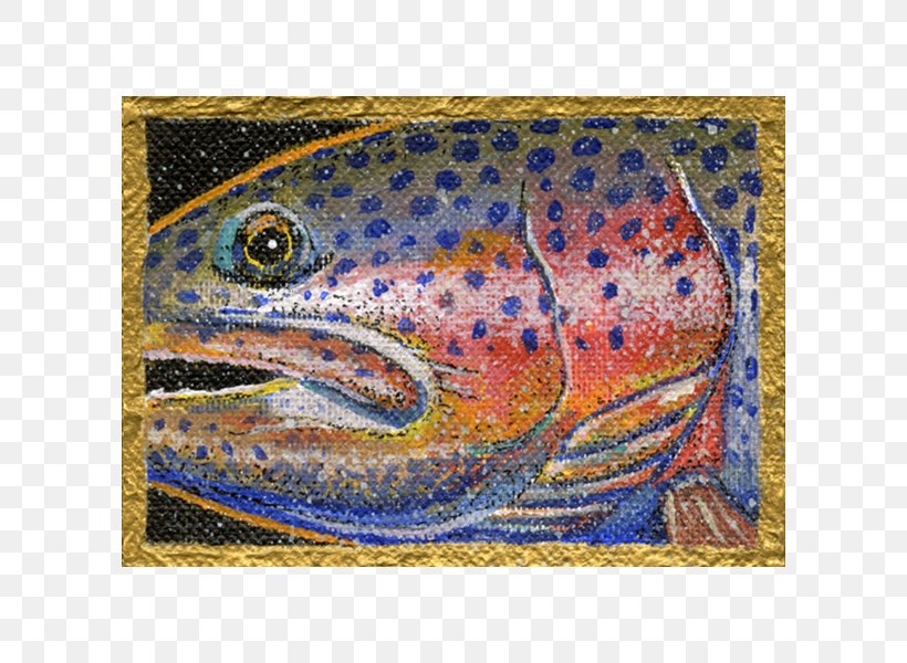 Fish Rainbow Trout Snowy Rainbow Salmon, PNG, 600x600px, Fish, Ceramic, Closeup, Fauna, Mug Download Free