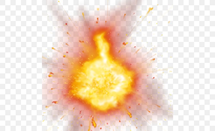 Flame Explosion Download, PNG, 500x500px, Flame, Computer Graphics, Explosion, Fire, Orange Download Free