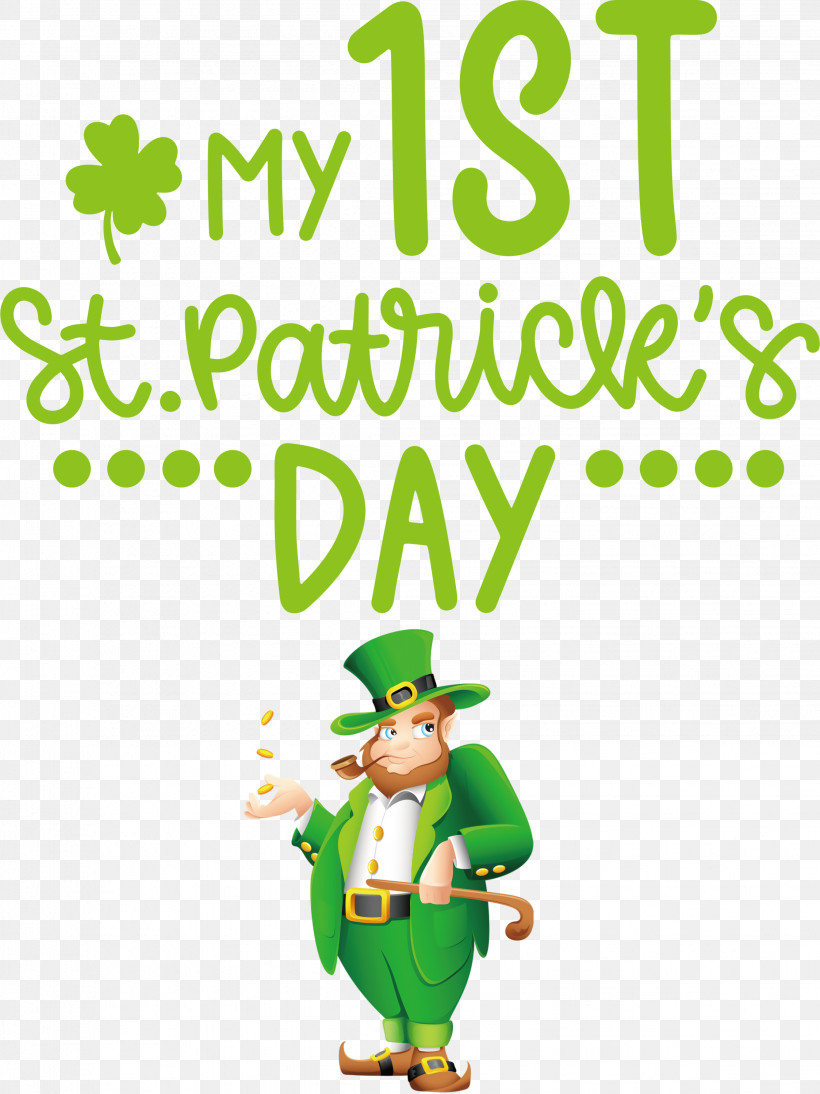 My 1st Patricks Day Saint Patrick, PNG, 2246x2999px, Patricks Day, Behavior, Cartoon, Character, Christmas Day Download Free