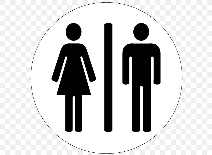 Unisex Public Toilet Bathroom Female, PNG, 600x600px, Public Toilet, Accessible Toilet, Bathroom, Black And White, Brand Download Free