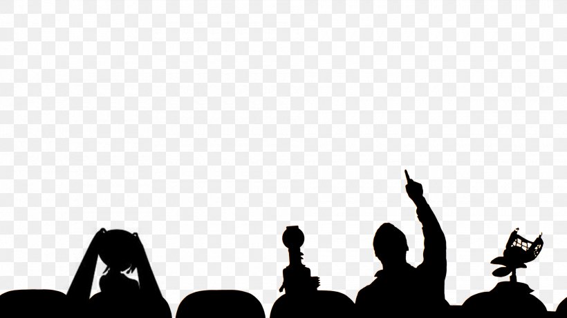 Crow T. Robot Tom Servo RiffTrax Silhouette Film, PNG, 1920x1080px, Crow T Robot, Art, Black And White, Crowd, Film Download Free