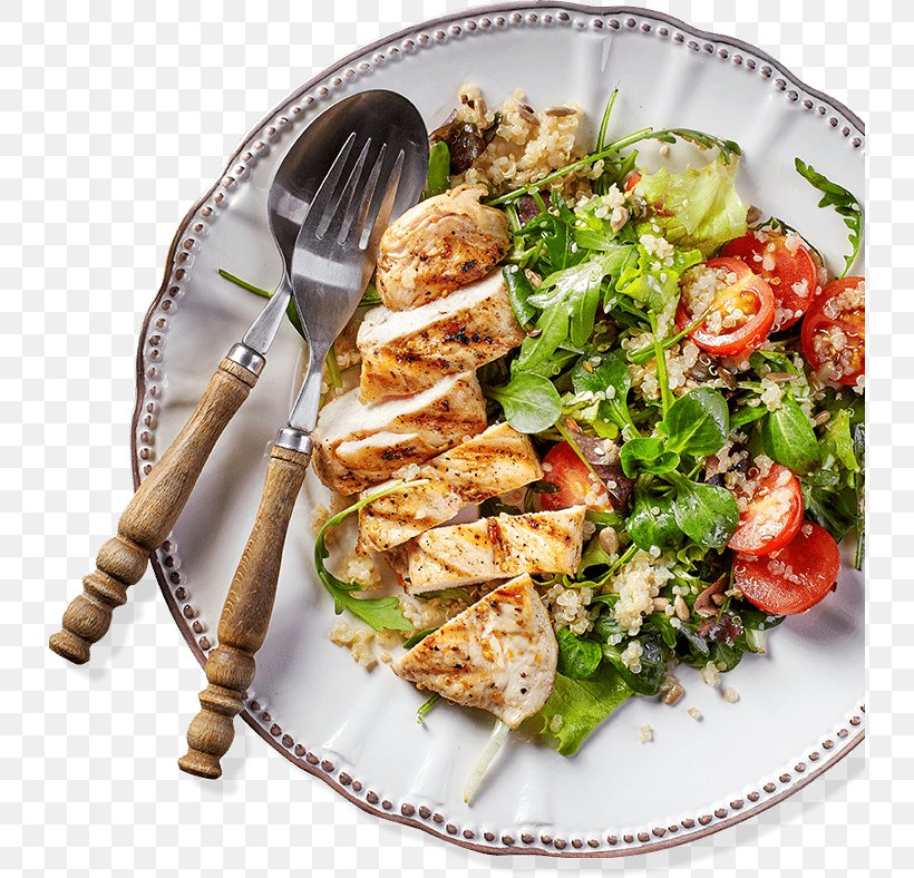 Fast Food Quinoa Salad Eating, PNG, 732x788px, Food, Caesar Salad, Carbohydrate, Cuisine, Dinner Download Free