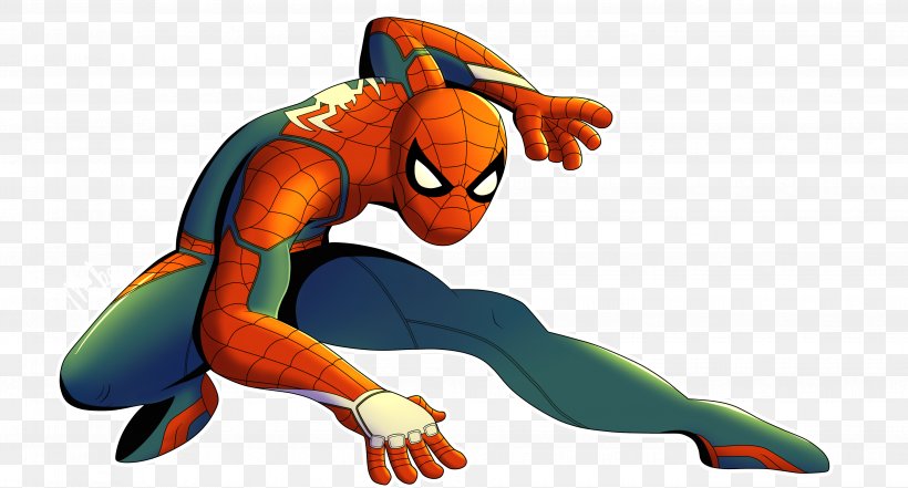 The Amazing Spider-Man PlayStation 4 Flower Drawing, PNG, 3711x2000px, Spiderman, Amazing Spiderman, Art, Carnivoran, Cartoon Download Free