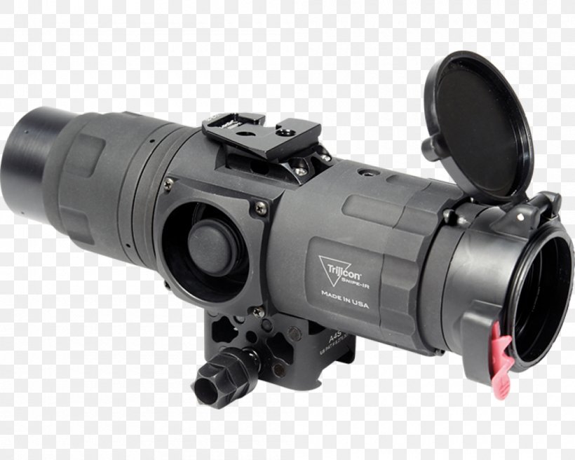 Thermal Weapon Sight Night Vision Telescopic Sight Optics Trijicon, PNG, 1000x800px, 35mm Format, Thermal Weapon Sight, Binoculars, Boresight, Camera Accessory Download Free
