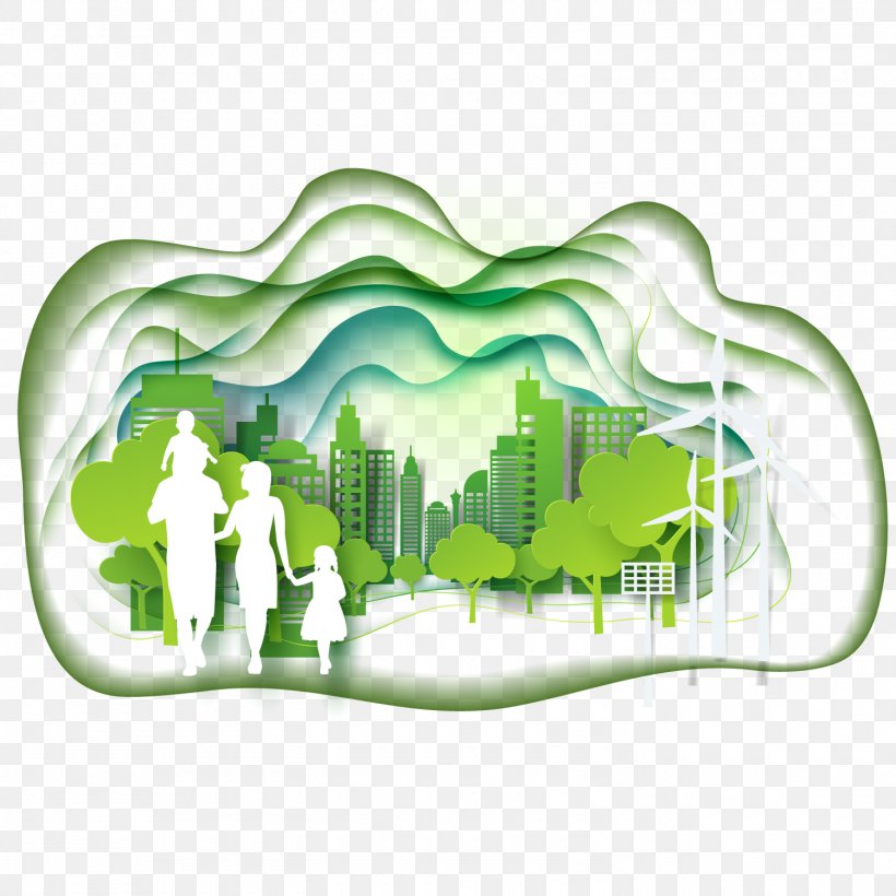 Green Sustainable City Ecology, PNG, 1500x1500px, Green, City, Ecocities, Ecology, Environmental Protection Download Free