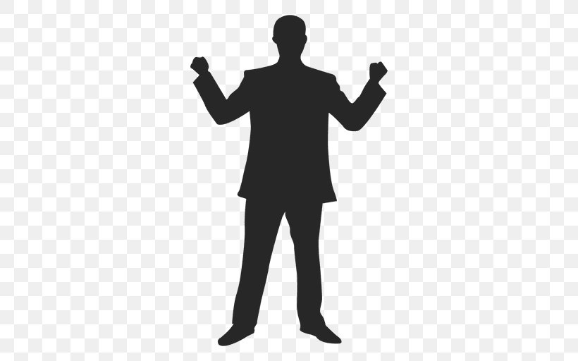 Silhouette Royalty-free, PNG, 512x512px, Silhouette, Arm, Finger, Fotolia, Gentleman Download Free