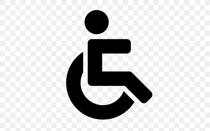 Wheelchair Disability International Symbol Of Access, PNG, 512x512px, Wheelchair, Accessibility, Black And White, Brand, Disability Download Free