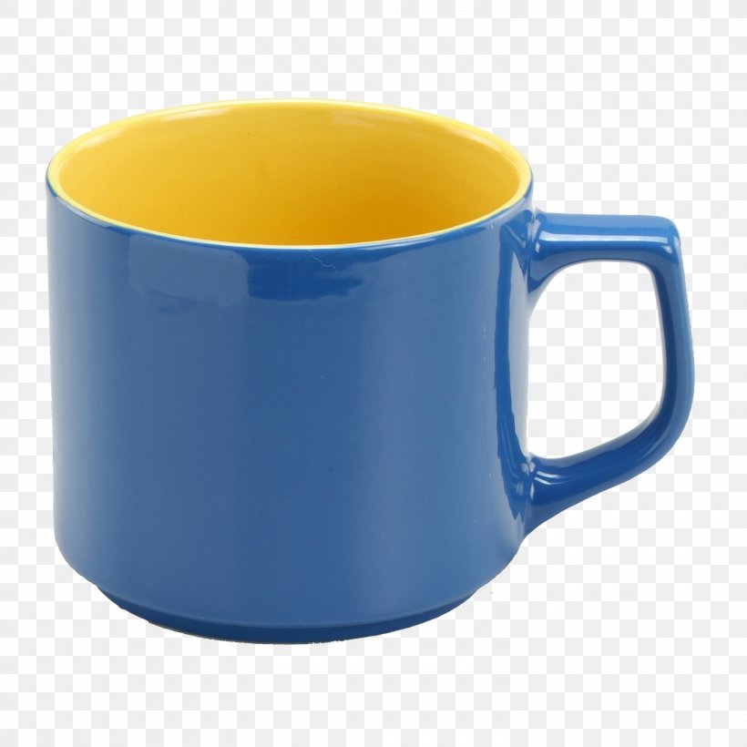 Coffee Cup Plastic Mug Cobalt Blue, PNG, 3000x3000px, Coffee Cup, Blue, Cobalt, Cobalt Blue, Cup Download Free
