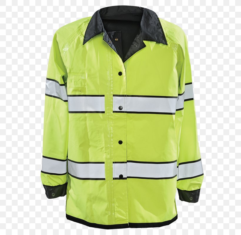 Jacket High-visibility Clothing Raincoat Outerwear, PNG, 800x800px, Jacket, Button, Clothing, Flight Jacket, Gilets Download Free